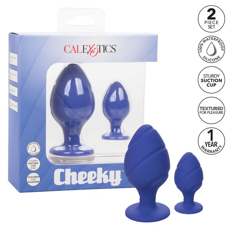 PLUG ANALE, DESIGN SICURO CON VENTOSA, SILICONE BODYSAFE
