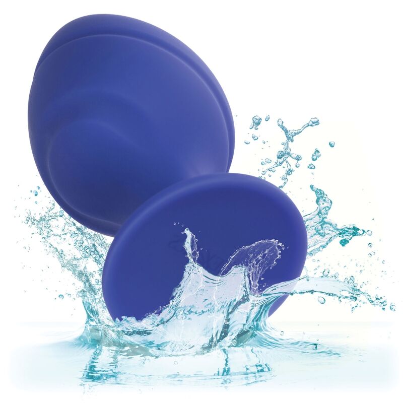 PLUG ANALE, DESIGN SICURO CON VENTOSA, SILICONE BODYSAFE