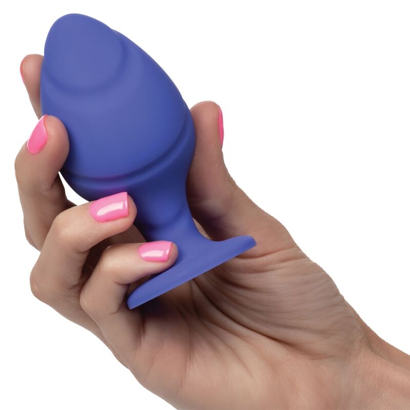 PLUG ANALE, DESIGN SICURO CON VENTOSA, SILICONE BODYSAFE