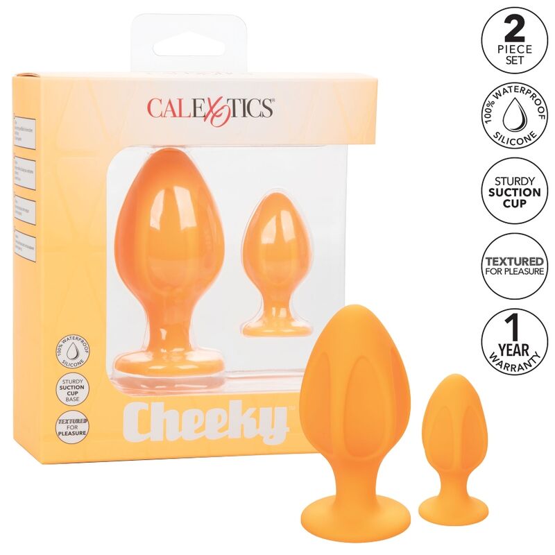CALEXOTICS - CHEEKY BUTTPLUG ARANCIO
