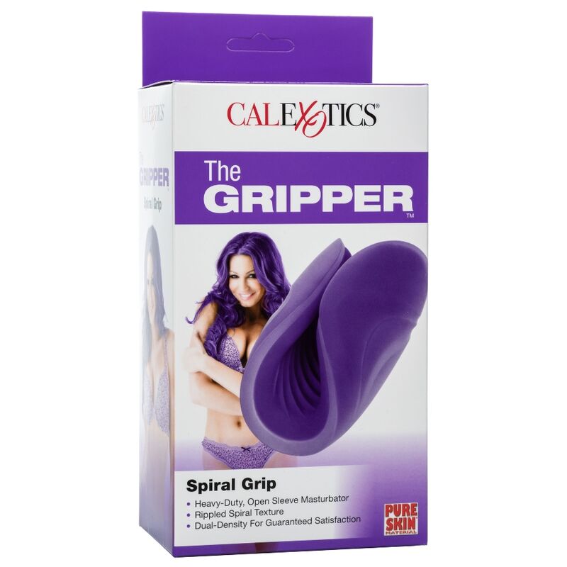 CALEXOTICS - SPIRAL GRIP  MASTURBATORE CON MANICOTTO  A SPIRALE