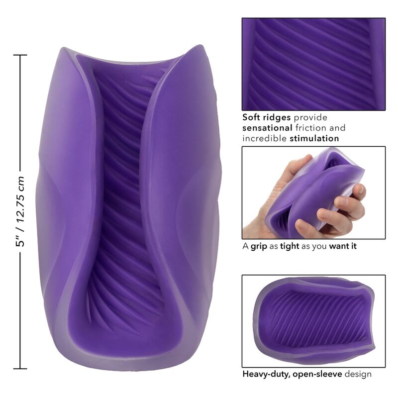CALEXOTICS - SPIRAL GRIP  MASTURBATORE CON MANICOTTO  A SPIRALE