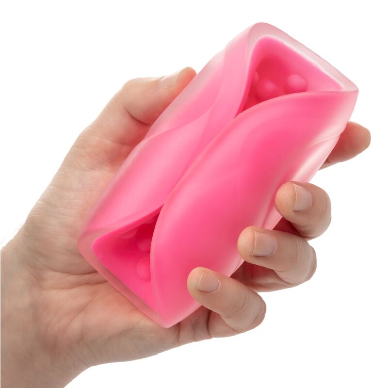 CALEXOTICS - BEADED GRIP  MASTURBATORE CON PERLINE ROSA