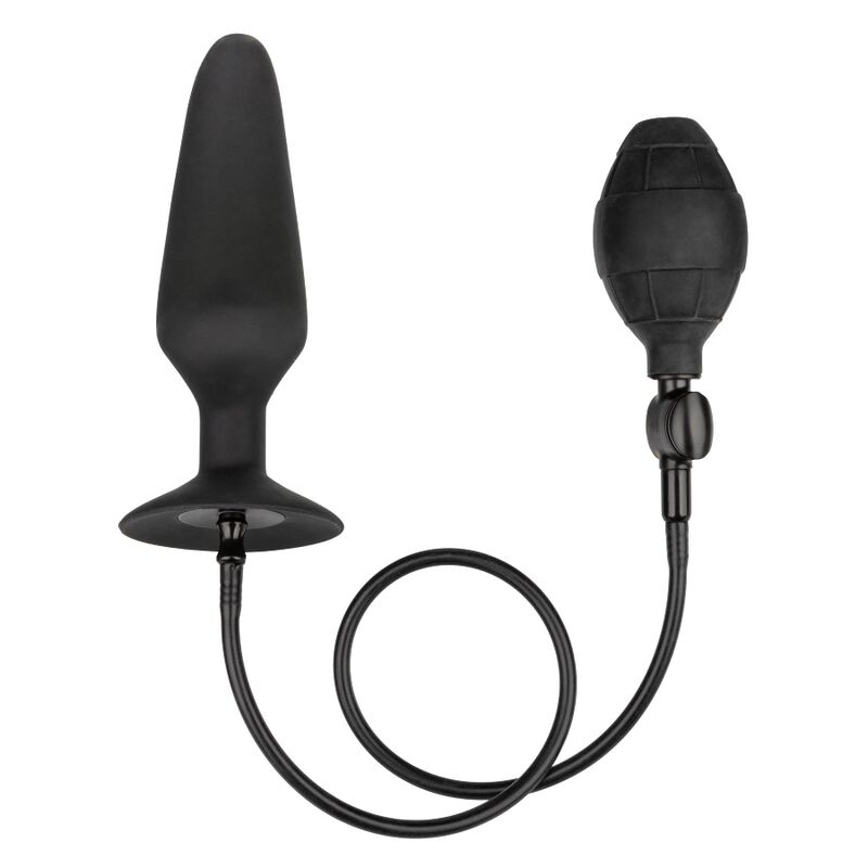 PLUG ANALE GONFIABILE XL, SILICONE FLESSIBILE, BASE VENTOSA