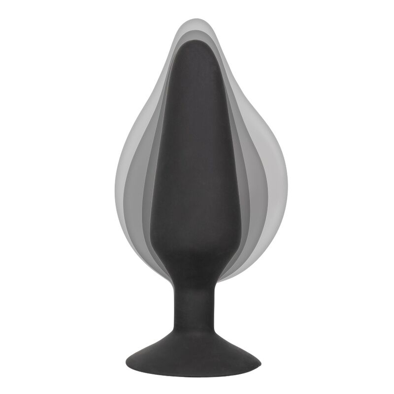 PLUG ANALE GONFIABILE XL, SILICONE FLESSIBILE, BASE VENTOSA