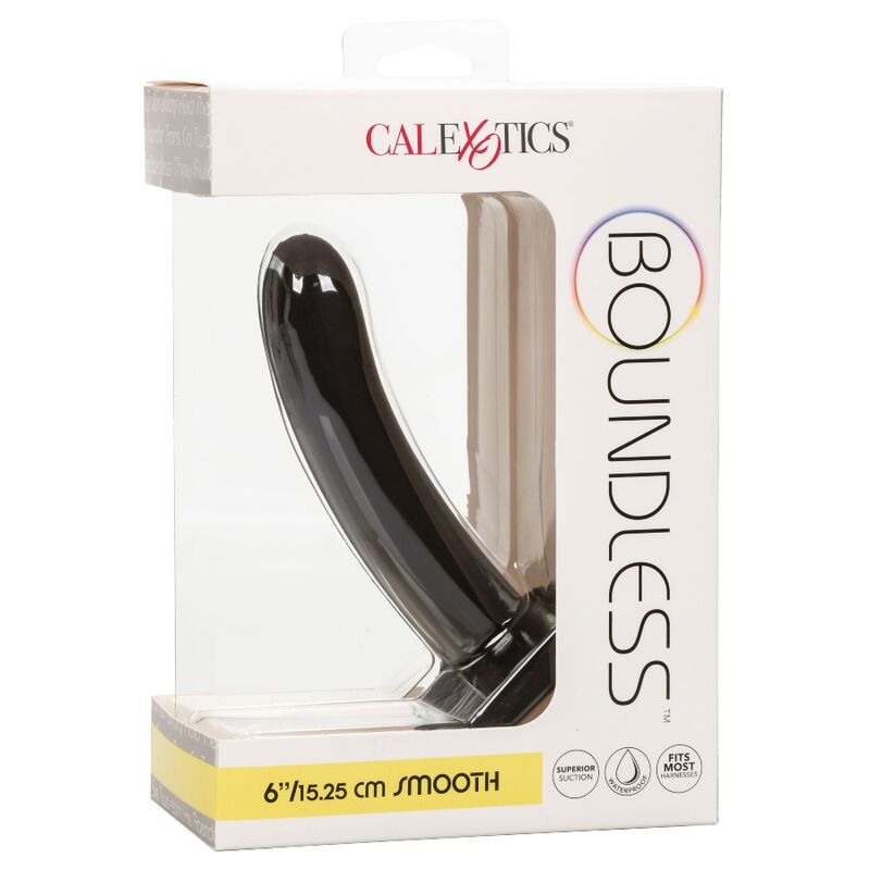 DILDO LISCIO UTILIZZABILE CON HARNESS BOUNDLESS 15,25 CM