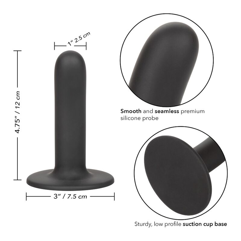 CALEXOTICS - BOUNDLESS DILDO LISCIO  12 CM UTILIZZABILE CON HARNESS