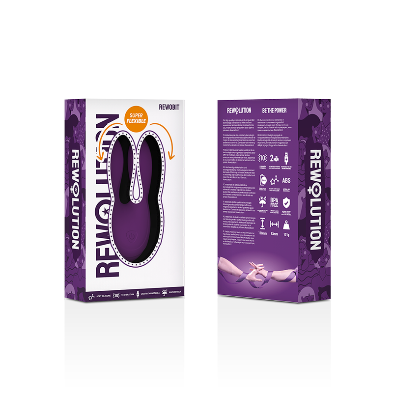 REWOLUTION - REWOBIT STIMOLATORE CLITORIDE FLESSIBILE
