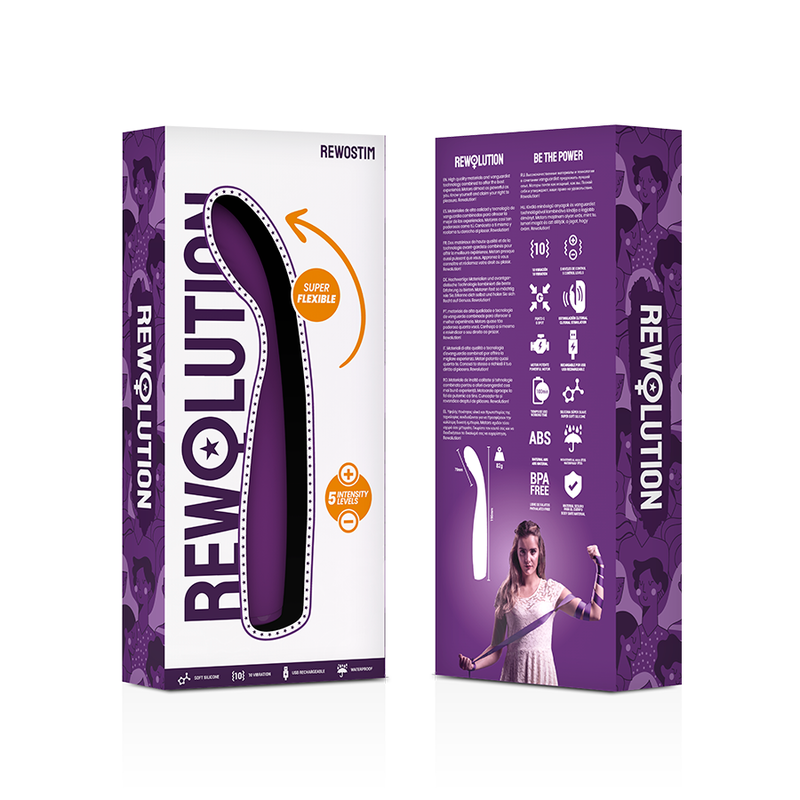 REWOLUTION - REWOSTIM VIBRATORE FLESSIBILE