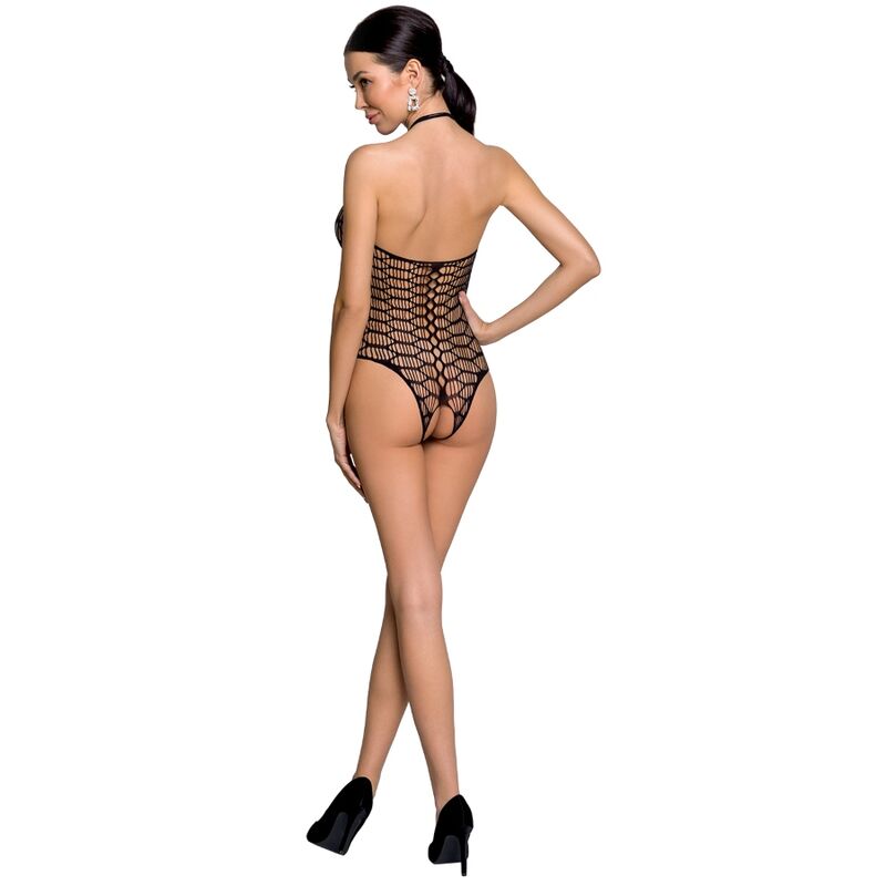 PASSION - BODYSTOCKING DONNA BS087 NERO T/U