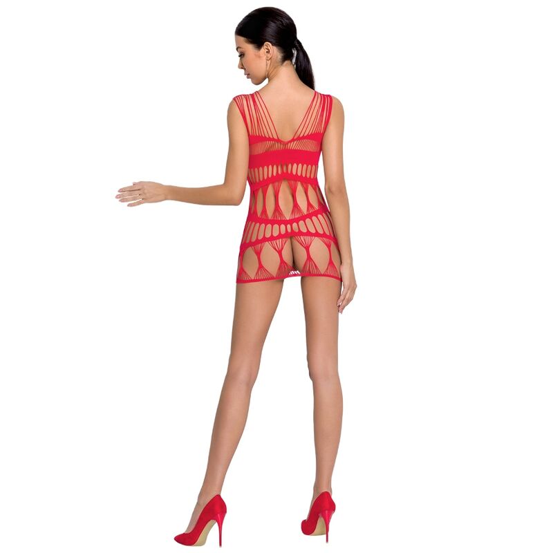 PASSION - BODYSTOCKING DONNA BS089 ROSSO T/U