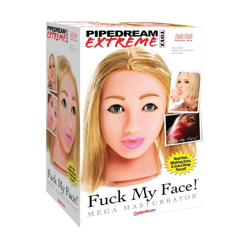 EXTREME TOYZ - FUCK MY FACE  MEGA MASTURBATORE VISO REALISTICO