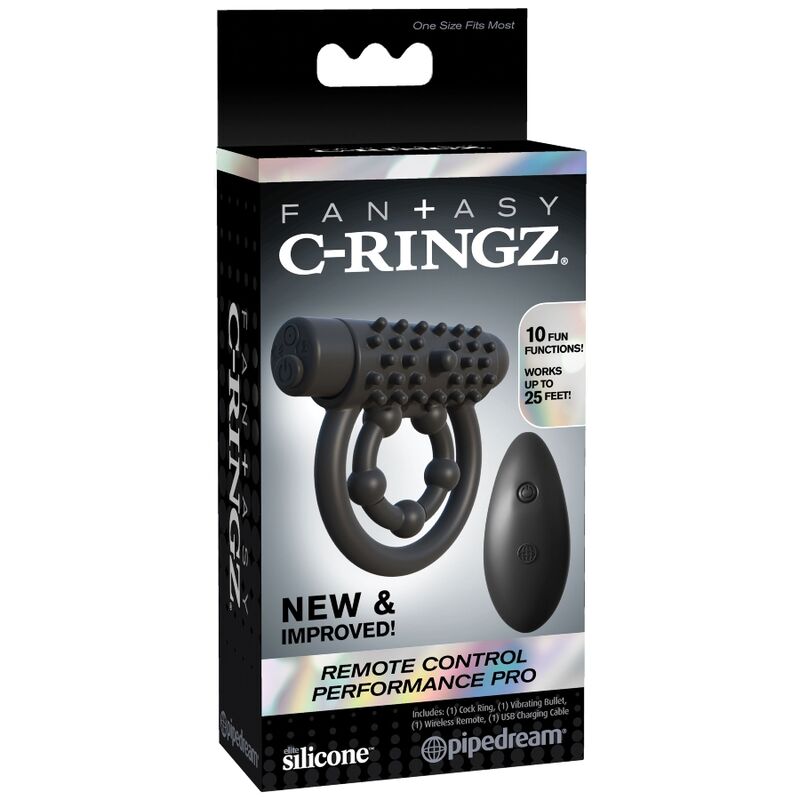 FANTASY C-RINGZ - PERFORMANCE PRO ANELLO PENE CON BULLET E TELECOMANDO