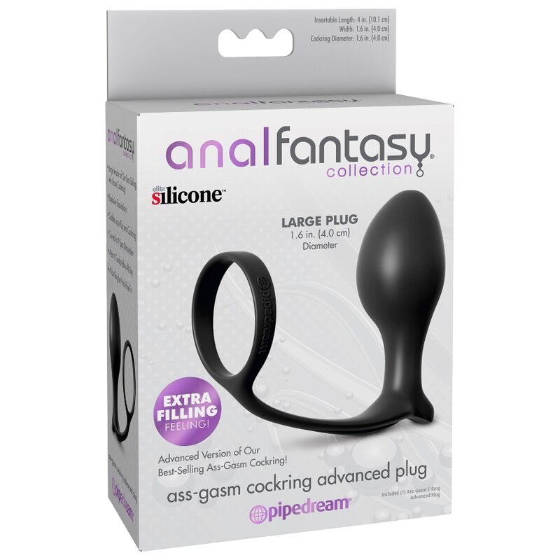 ANELLO PENE CLASSIC ADVANCED CON PLUG ANALE ASS-GASM