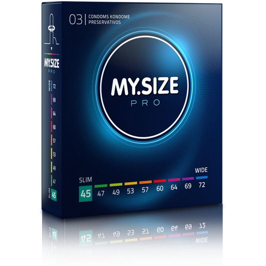 MY SIZE - PRESERVATIVI PRO 45 MM 3 UNITÀ