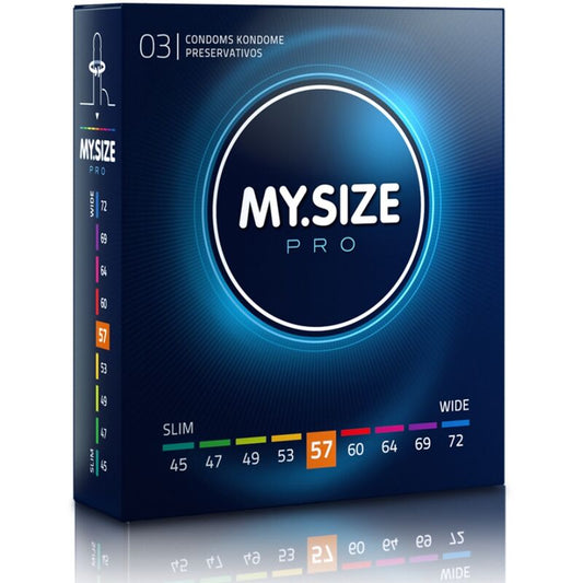 MY SIZE - PRESERVATIVI PRO 57 MM 3 UNITÀ