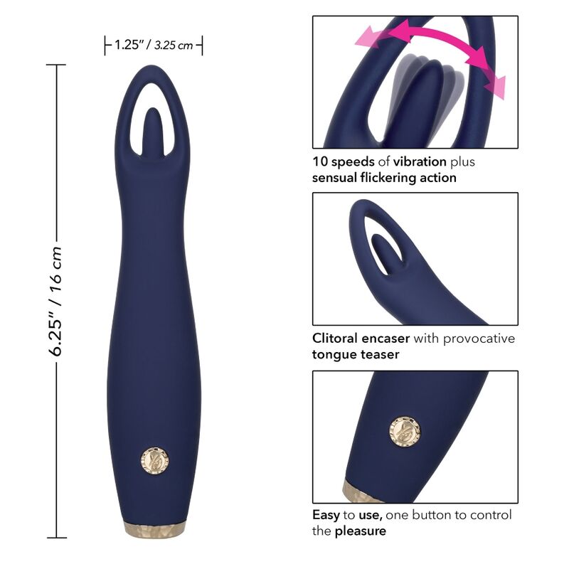 CALEXOTICS - CHIC JASMINE MINI MASSAGGIATORE 10 VELOCITA'