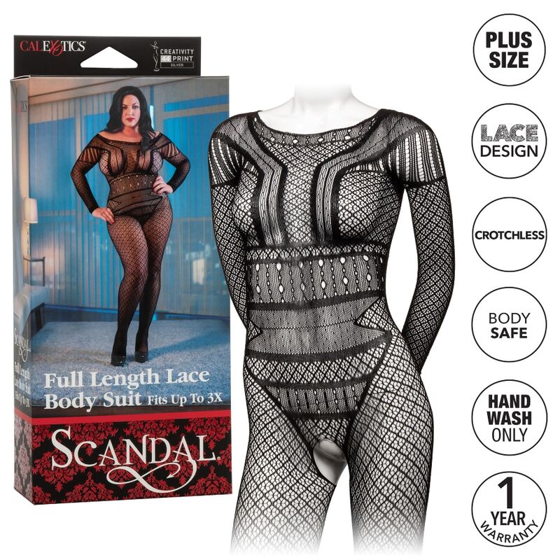 CALEXOTICS - BODY IN PIZZO PLUS SIZE