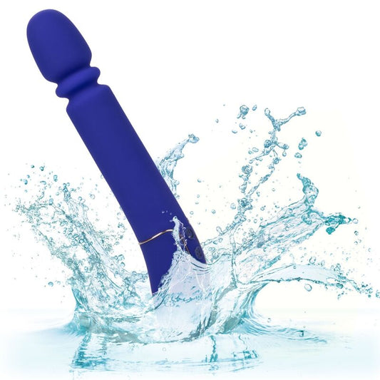 CALEXOTICS - SHAMELESS SLIM THUMPER MASSAGGIATORE BLU