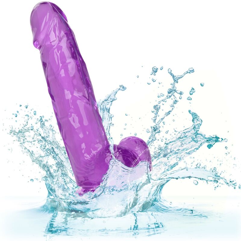 DILDO REALISTICO QUEEN SIZE 15,3 CM VIOLA
