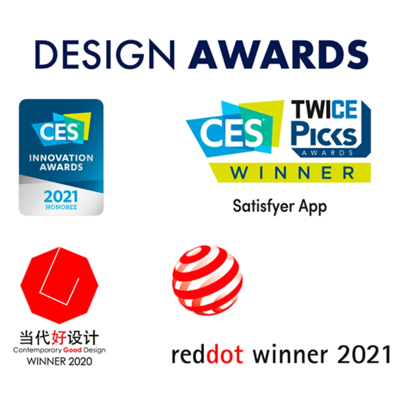 SATISFYER - DOUBLE FUN VIBRATORE DI COPPIA  VIOLA