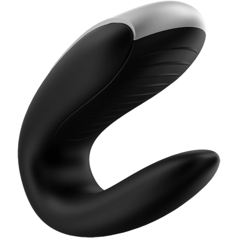SATISFYER - DOUBLE FUN VIBRATORE DI COPPIA  NERO