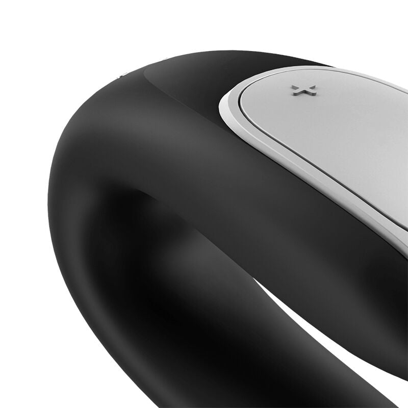 SATISFYER - DOUBLE FUN VIBRATORE DI COPPIA  NERO