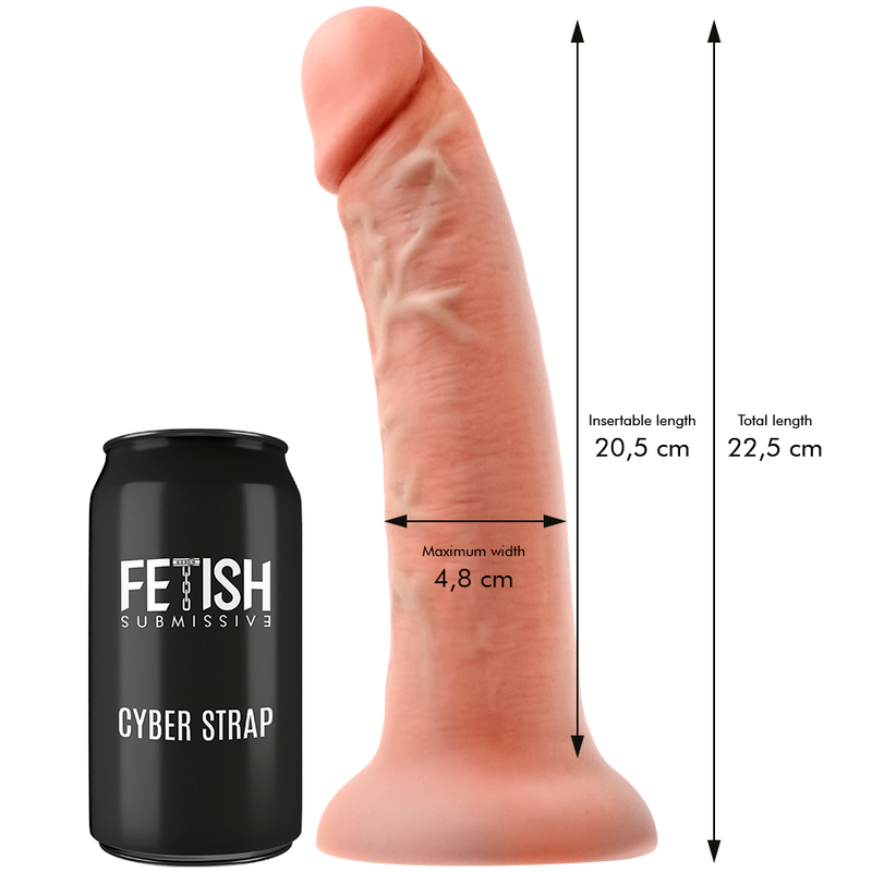 FETISH SUBMISSIVE CYBER STRAP - HARNESS CON DILDO TELECOMANDATO WATCHME TECHNOLOGY L