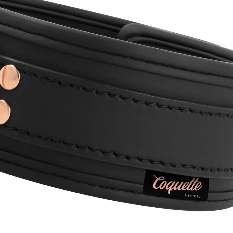 COQUETTE CHIC DESIRE - FANTASY COLLARE IN PELLE VEGANA CON FODERA IN NEOPRENE