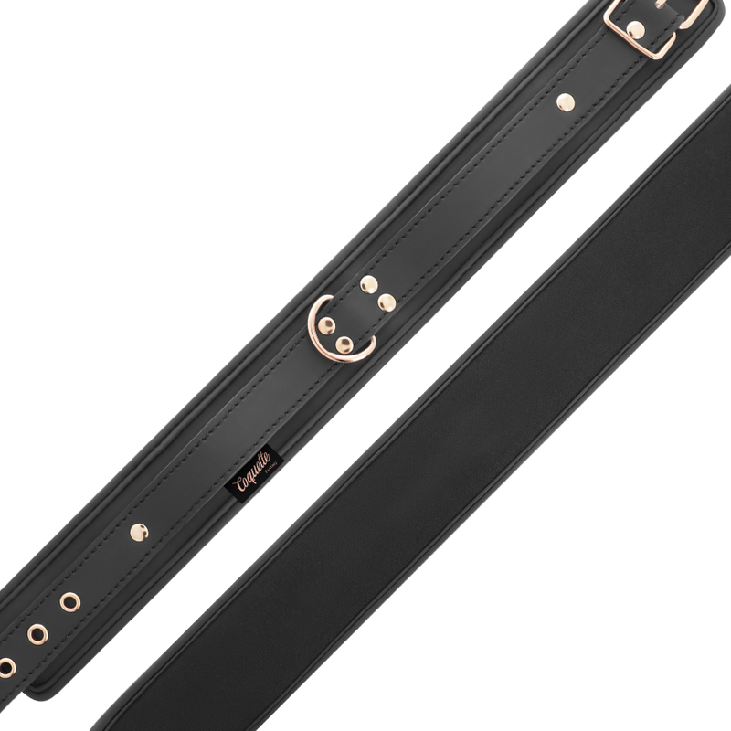 COLLARE NEOPRENE CON CATENA METALLO, GUINZAGLIO REGOLABILE, NICHEL FREE