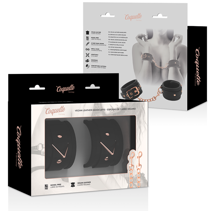 COQUETTE CHIC DESIRE - FANTASY MANETTE IN PELLE VEGANA