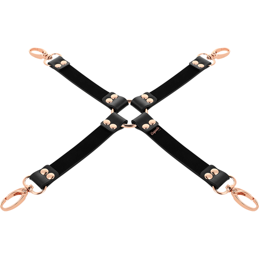COQUETTE CHIC DESIRE - FANTASY HOG TIE IN PELLE VEGANA