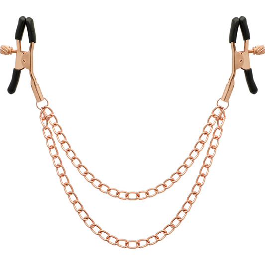 COQUETTE CHIC DESIRE - FANTASY MORSETTI  PER CAPEZZOLI IN METALLO CON CATENA