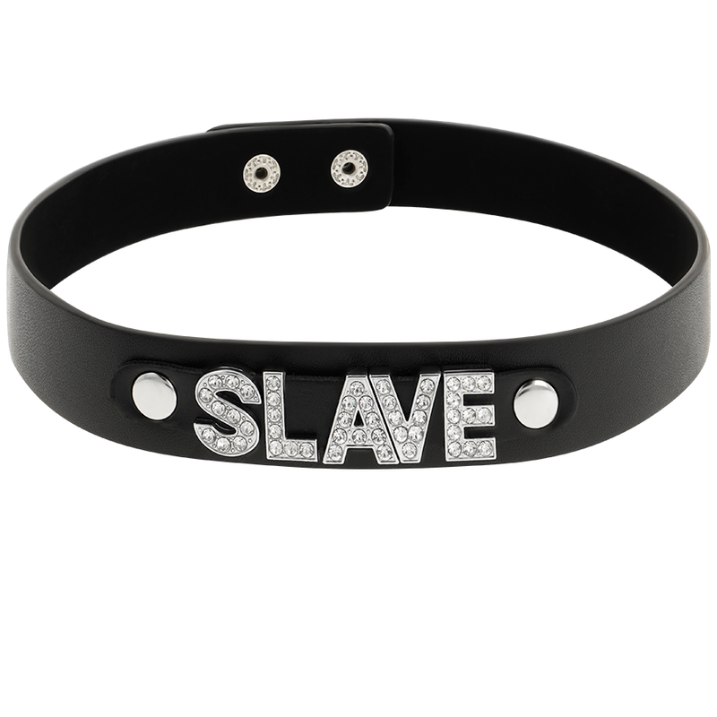 COQUETTE CHIC DESIRE - CHOKER SLAVE  IN PELLE VEGANA