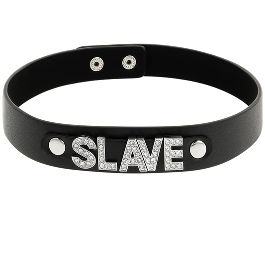 COQUETTE CHIC DESIRE - CHOKER SLAVE  IN PELLE VEGANA