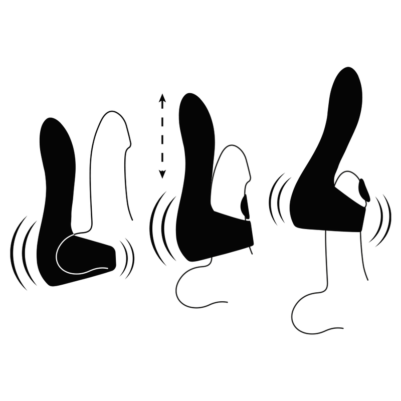 JAMYJOB - PULSAR WAND MASTURBATORE CON  VIBRAZIONE E PULSAZIONE 