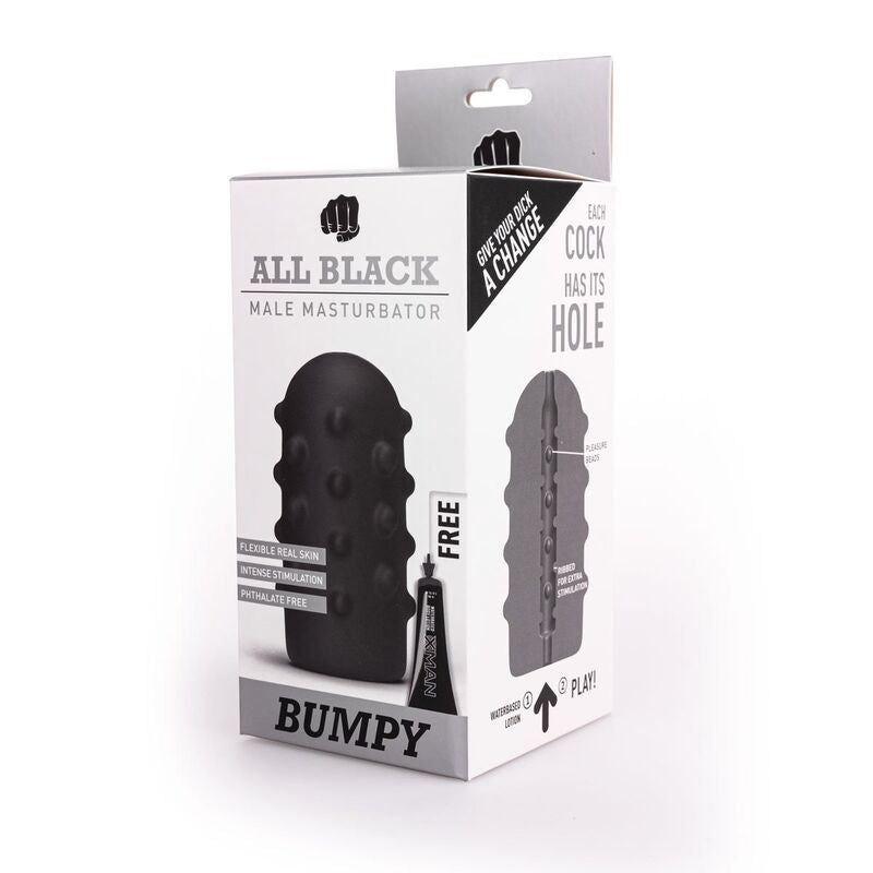 ALL BLACK -  BUMPY MASTURBATORE