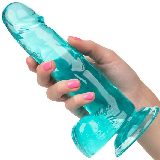 CALEXOTICS - DILDO QUEEN SIZE BLU 15,3 CM