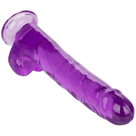 DILDO REALISTICO QUEEN SIZE 25,5 CM VIOLA
