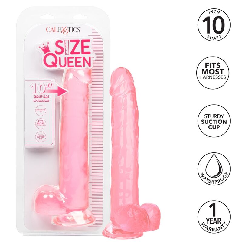 DILDO REALISTICO QUEEN SIZE 25,5 CM ROSA