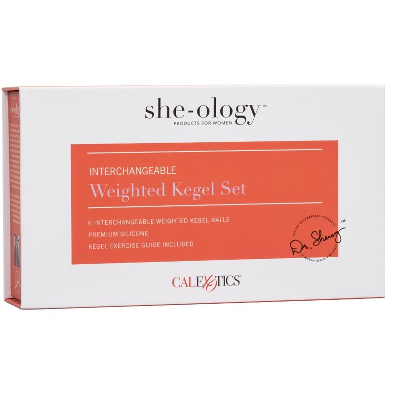 CALEXOTICS - SHE-OLOGY SET  PALLINE DI KEGEL INTERCAMBIABILI