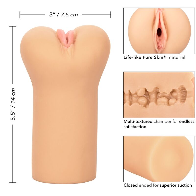 CALEXOTICS - BOUNDLESS  MASTURBATORE CON VAGINA NUDE