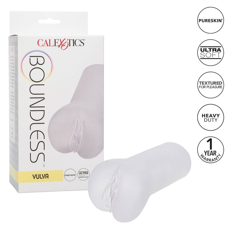 CALEXOTICS - BOUNDLESS  MASTURBATORE CON VAGINA TRASPARENTE