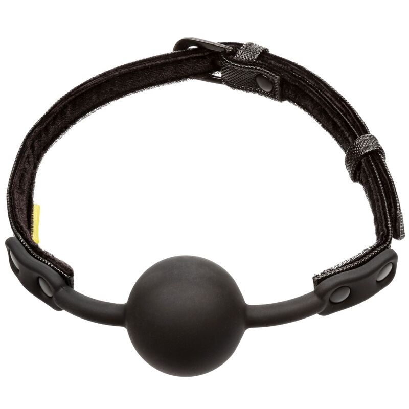BALL-GAG IN SILICONE, CINTURINO REGOLABILE, COMFORT E CONTROLLO