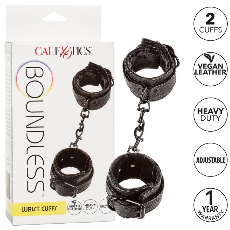 CALEXOTICS BOUNLESS- MANETTE IN PELLE VEGANA