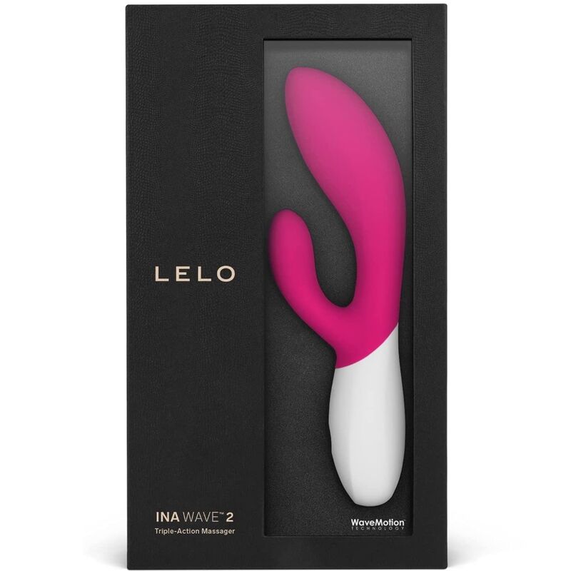LELO - INA WAVE 2  LUXURY SPECIAL MOVEMENT VIBRATORE FUCSIA