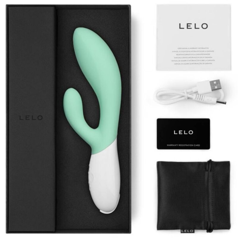 LELO - INA 3 LUXURY VIBRATORE RABBIT VERDE ALGA