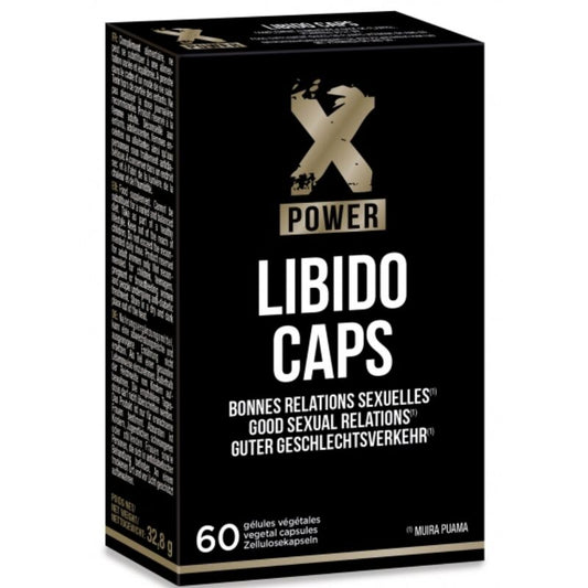XPOWER  LIBIDO CAPS- INTEGRATORE STIMOLANTE LIBIDO PER DONNA 60 CAPSULE