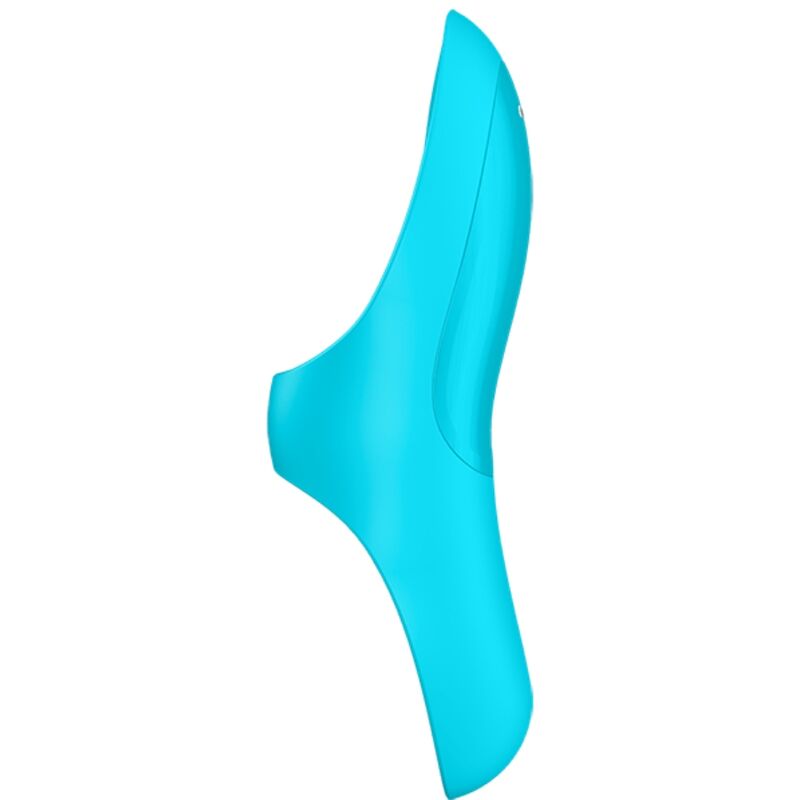 SATISFYER - TEASER DITALE VIBRATORE AZZURRO