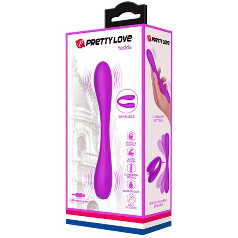 PRETTY LOVE - VIBRATORE YEDDA FLESSIBILE
